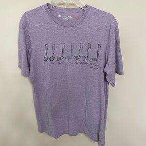 Travis Matthew T-shirt, golf theme size medium